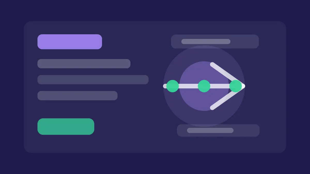 Abstract execution workflow illustration for AI for dermatology clinics